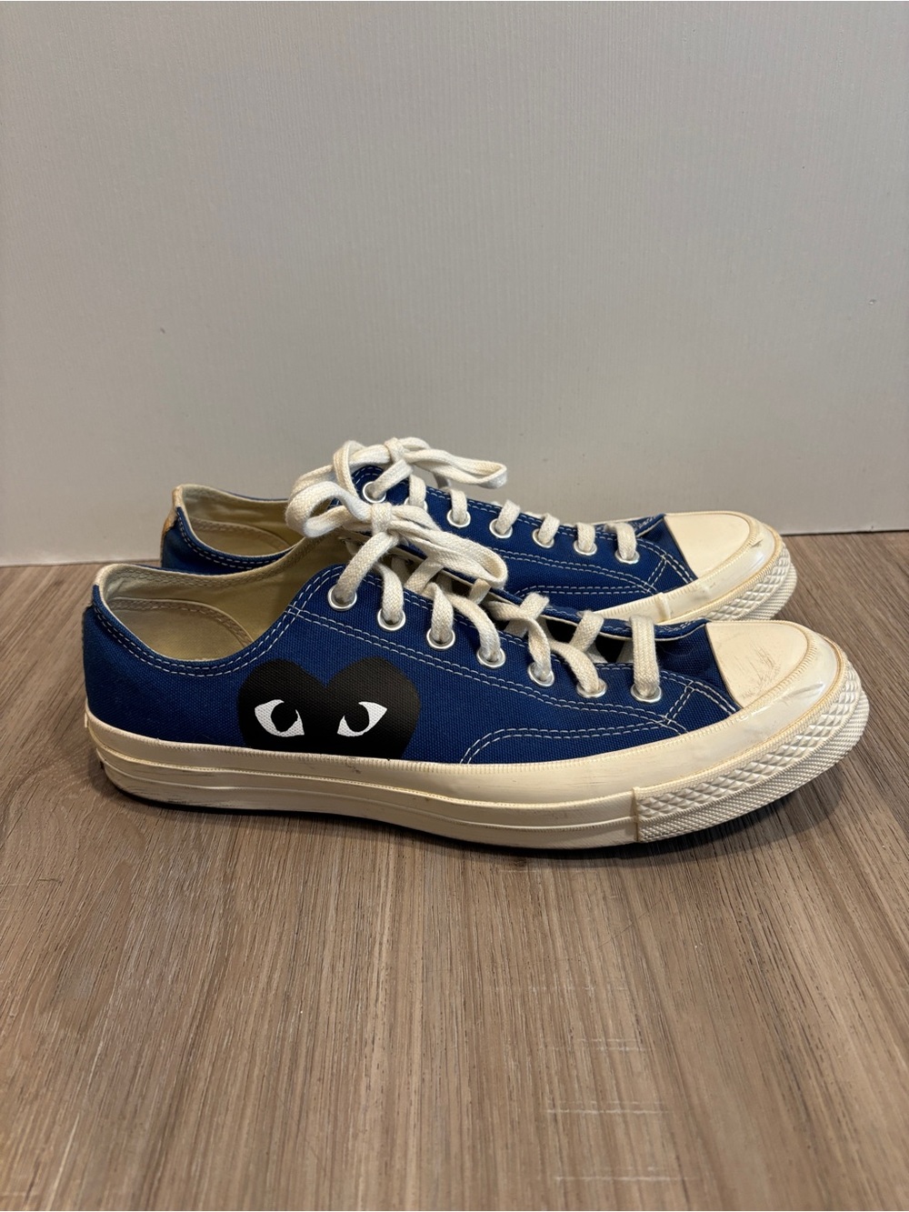 Converse Chuck Taylor Low x CDG Comme Des Garcons PLAY Blue 171848C Mens 10